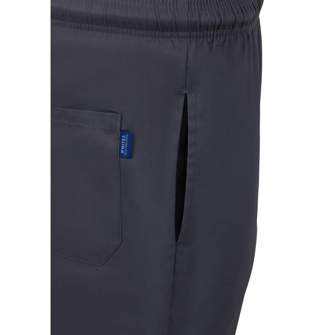 BA112-XXL Whites Vegas Chefs Trousers Charcoal Size XXL