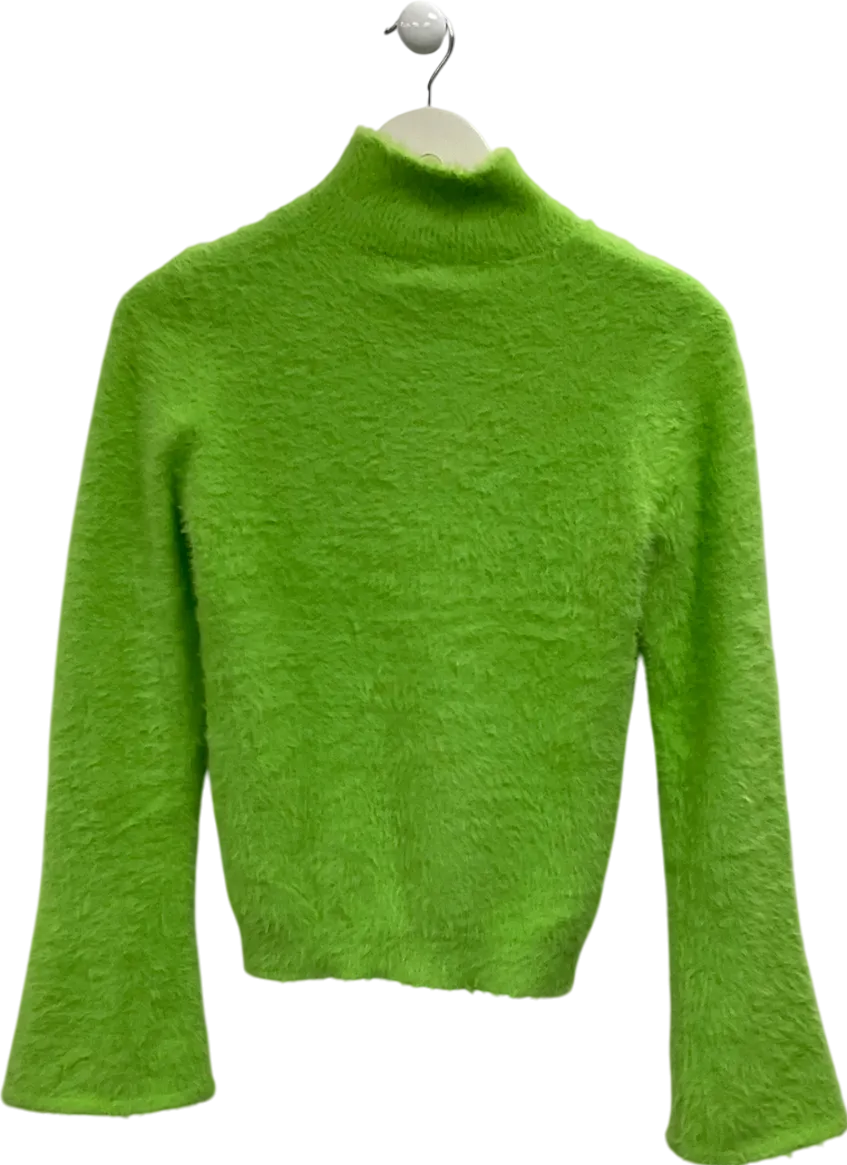 Dancing Leopard Green Poppy Jumper UK 6